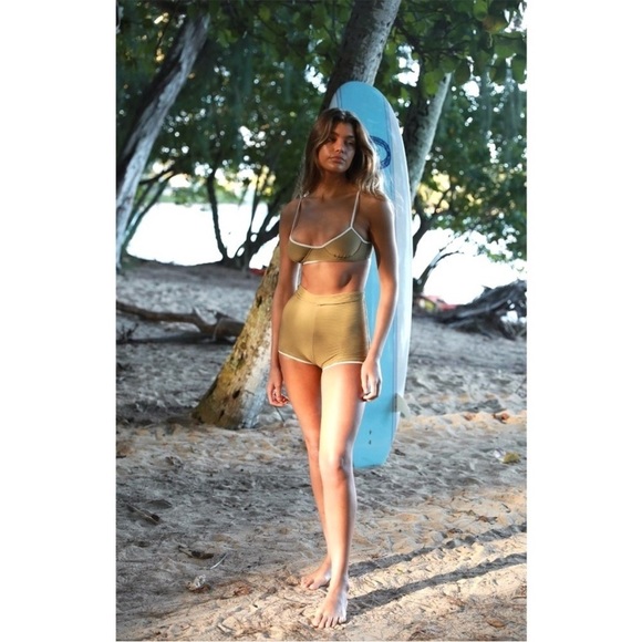 ACACIA Swim Tommy Piped Swim Shorts XL - Picture 2 of 7